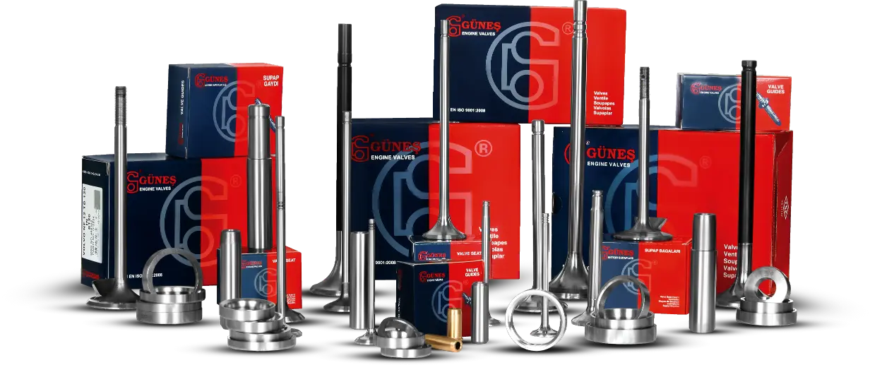 Güneş Engine Valves Ürünler